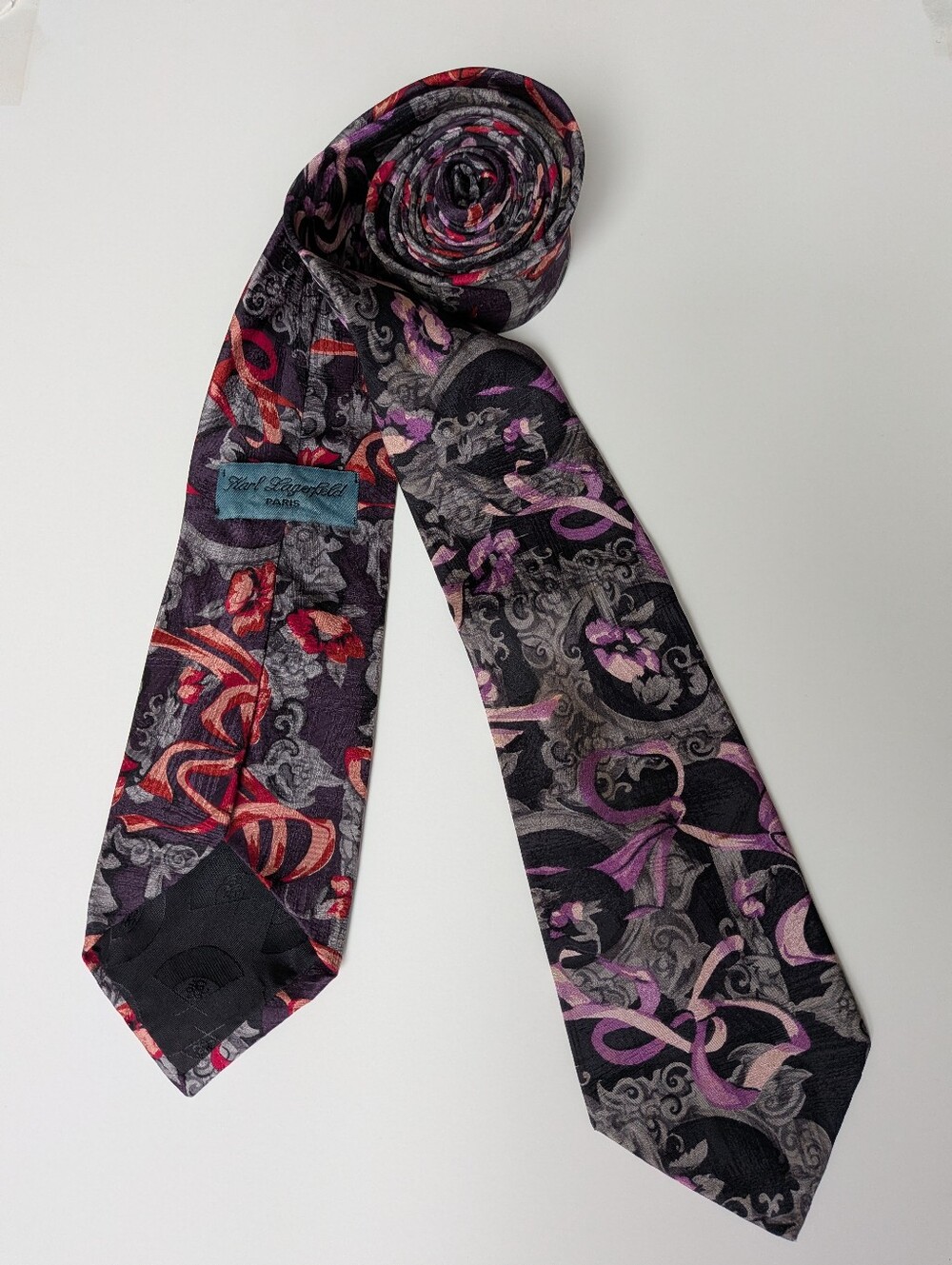Vintage Karl Lagerfeld Paris Silk Ties